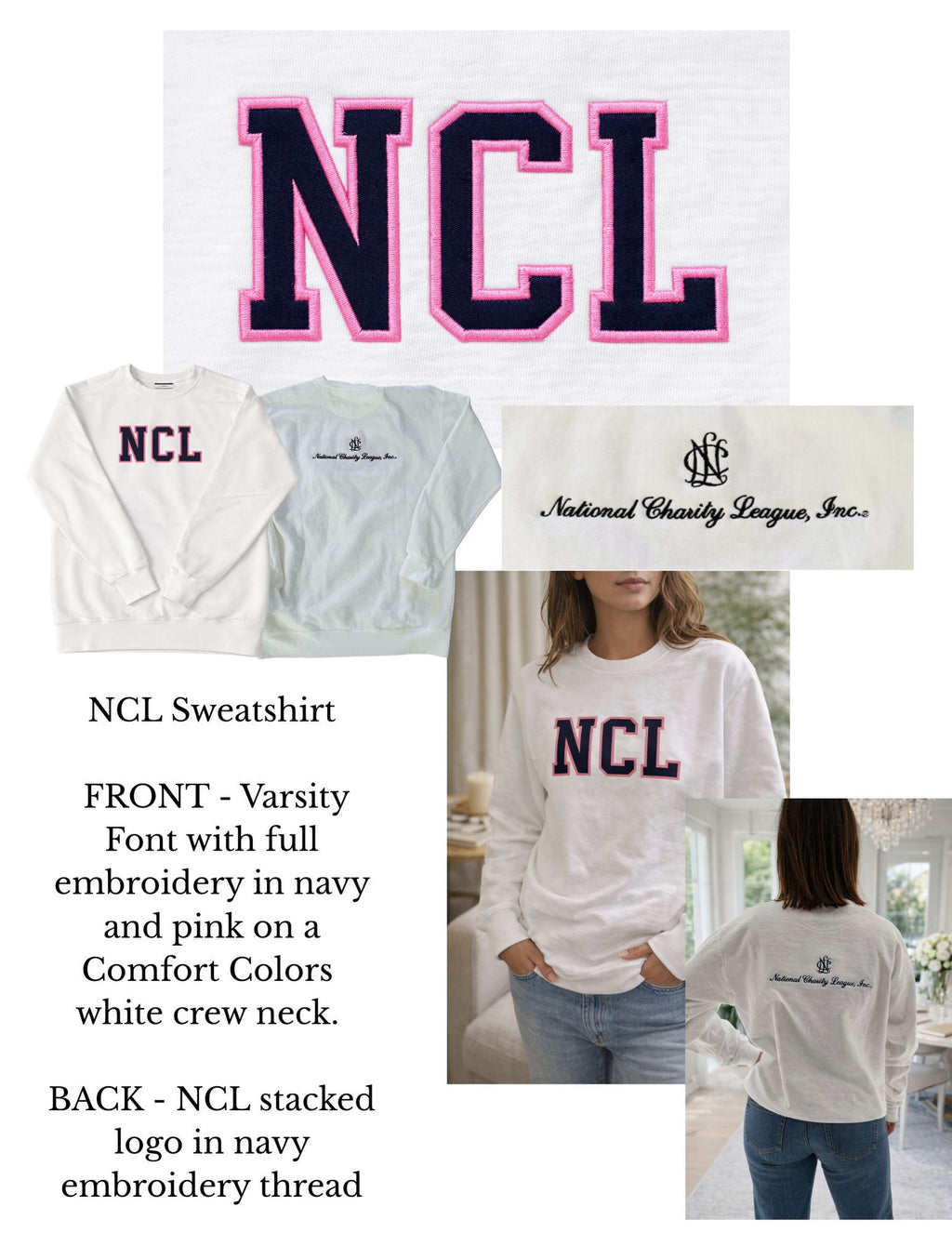 NCL Sweatshirt – Class of 2031 | Officially Licensed National Charity League Crewneck