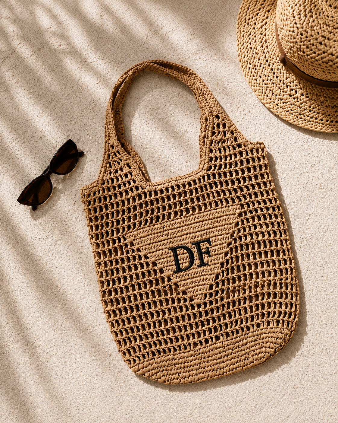 The Monogrammed Riviera Tote Bag
