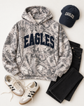 Vintage Grey Camo Hoodie