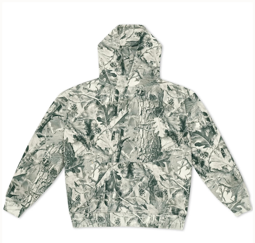 Vintage Grey Camo Hoodie