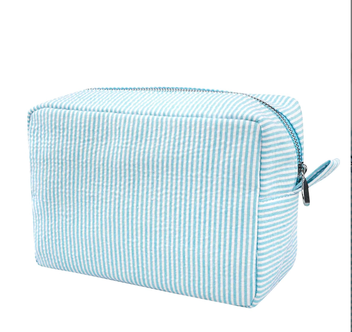 The Icon Edit Seersucker Pouch